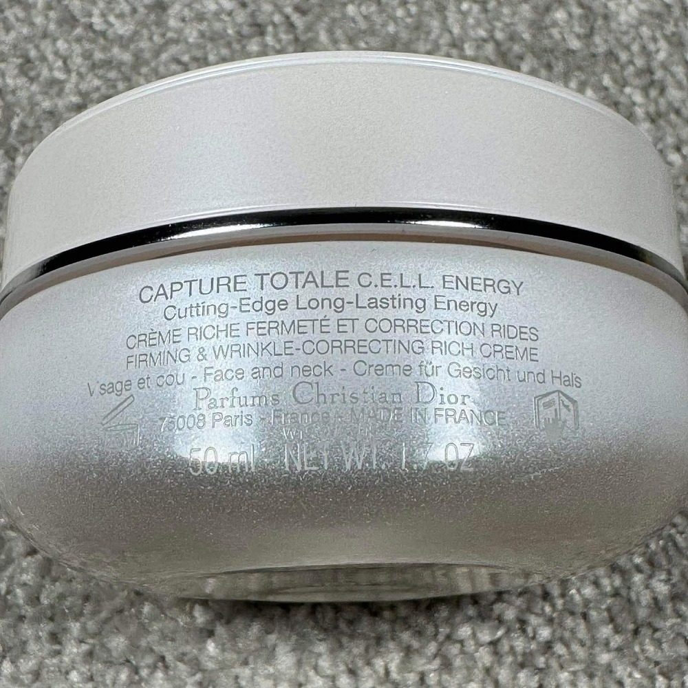 Dior Capture Totale CELL Energy Super Potent Rich Creme Face Cream 1.7oz 50ml - Picture 5 of 8